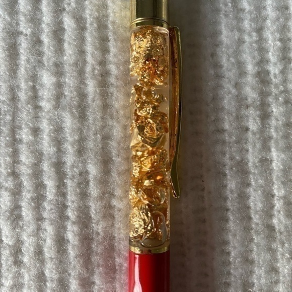 Gold flake pen - Picture 4 of 6